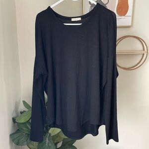 rag & bone Black Long Sleeve Top Women’s XL